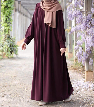 Georgette Plain Classic Abaya