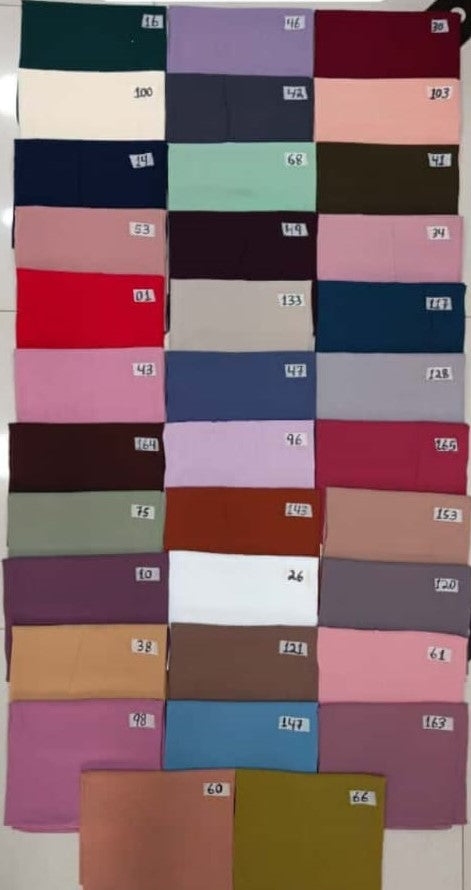 Georgette Hijabs: The Ultimate Collection for Effortless, Everyday Style (large size)