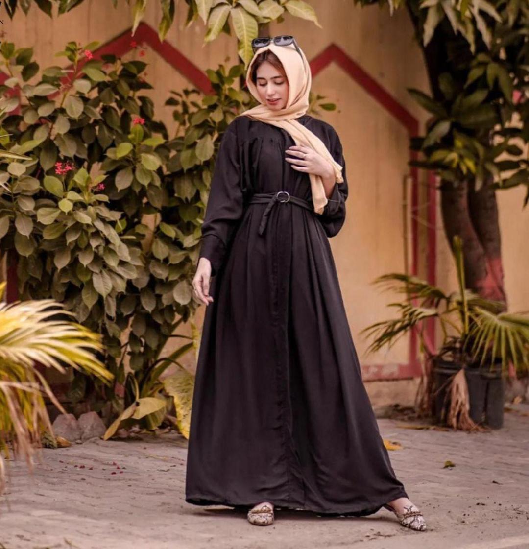 Georgette Full Abaya for Women - 1 Pc