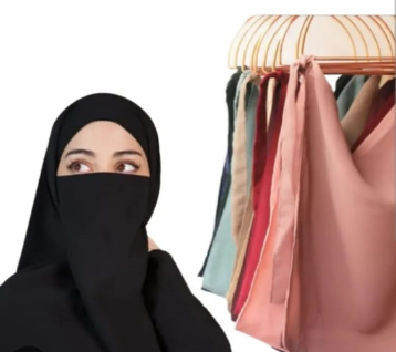 Premium Modest Niqab | Soft, Comfortable & Elegant Hijab Styles