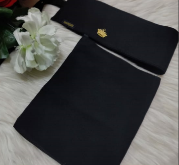 Elegant Black saudi Niqab with