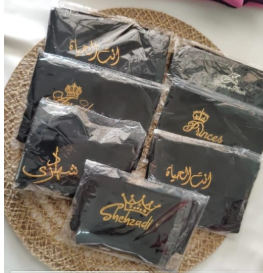 Elegant Black saudi Niqab with