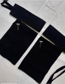 Elegant Black saudi Niqab with