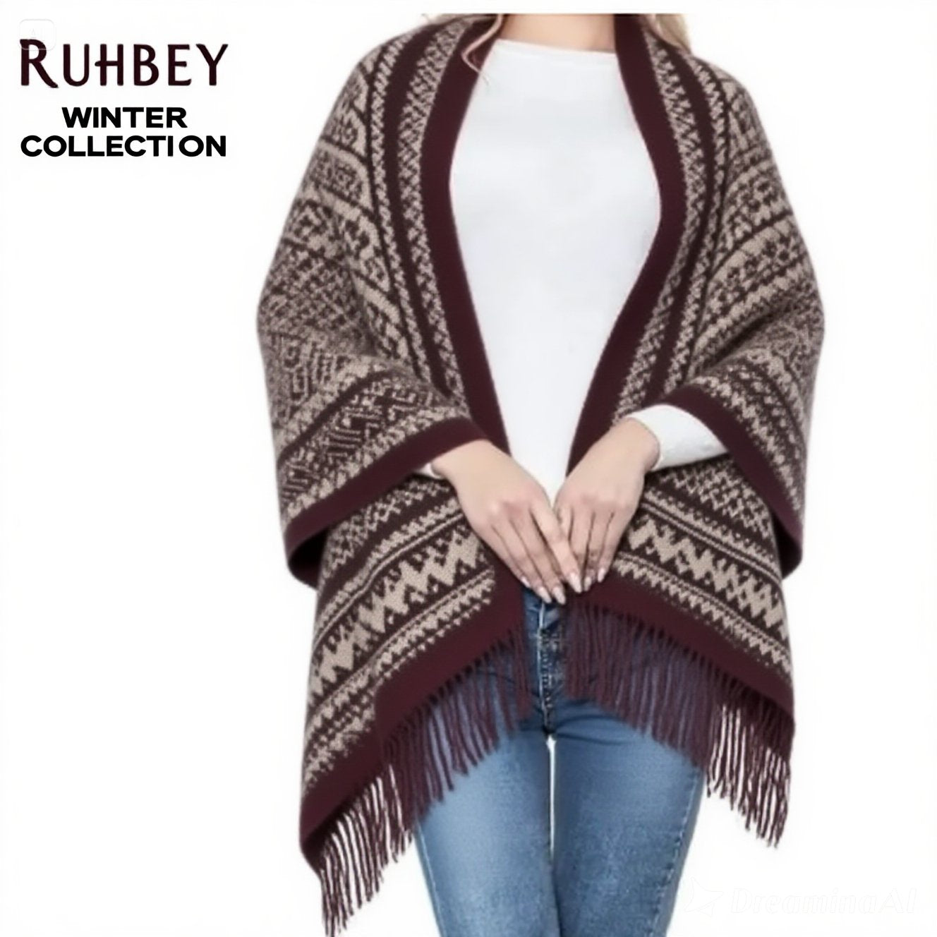 Ruhbey Winter cashmiri stoller for Women
