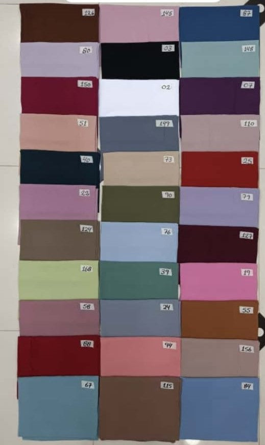 Georgette Hijabs: The Ultimate Collection for Effortless, Everyday Style (large size)