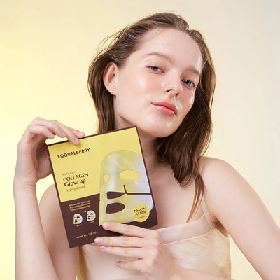 Eqqual Berry - Bouncy Day Collagen Glow Up Hydrogel Mask (Original)