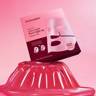Eqqual Berry - Bouncy Day Collagen Glow Up Hydrogel Mask (Original)