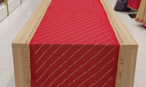 Luxury Embroidered Organza Dupatta