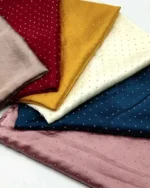 Premium Silk Stone Work Hijab for Women - Image 3