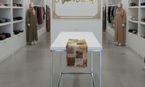 Chiffon printed hijab stoller scarf for women and girls