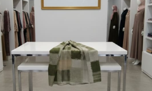Chiffon printed hijab stoller scarf for women and girls