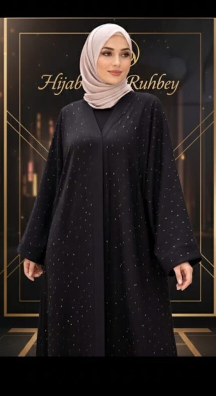 Black Luxury Abaya | Ruhbey
