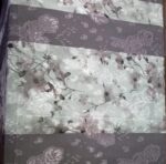 Premium Floral Jacquard Fabric | Soft Elegant Georgette - Image 4