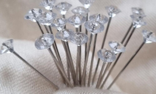Crystal Diamond Hijab Pins