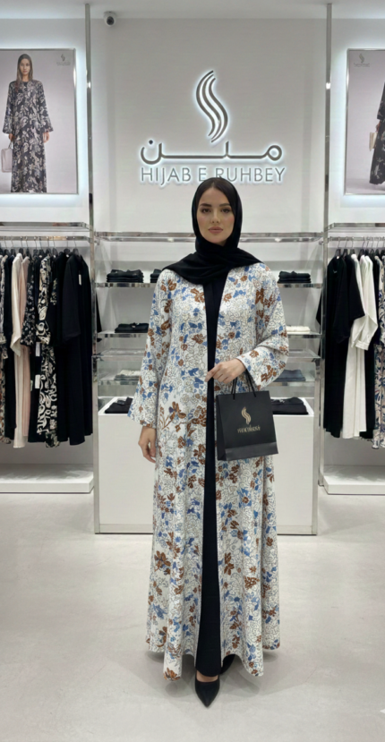 Printed Ramadan Abaya | Ruhbey