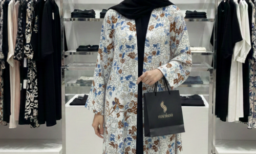 Printed Ramadan Abaya | Ruhbey