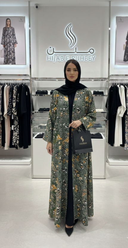 Printed Light Weight Abayas | Ruhbey
