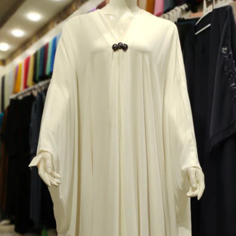 Arabian 3 Button Abaya – Butterfly Style-Luxury Batwing Modest Outerwear(All Colors Available)