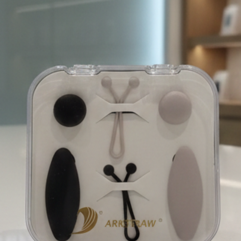 Elegant Metal Hijab Pin Set of 6, Solid Color with Box