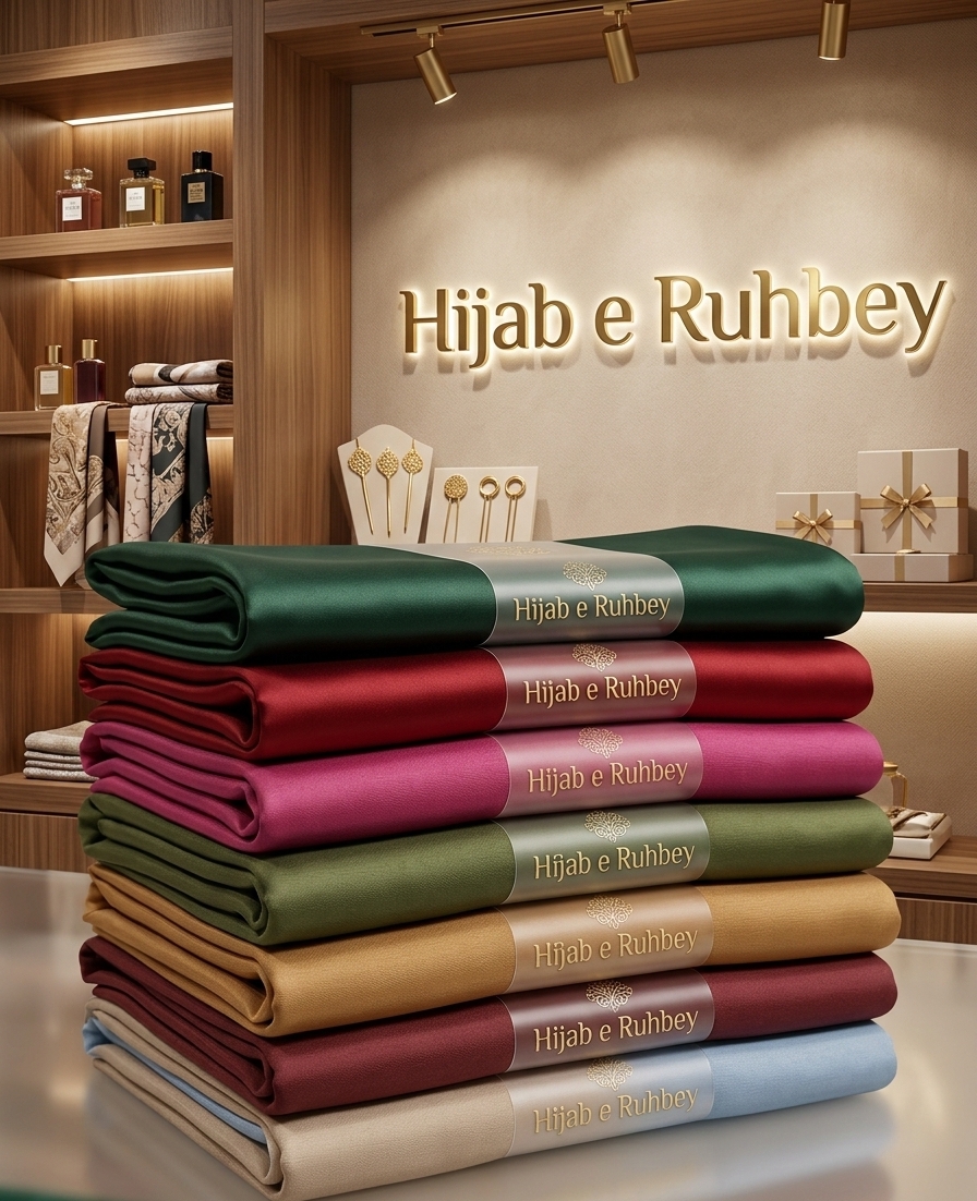 Premium Shimmer Georgette | Deep Navy Blue - Image 2