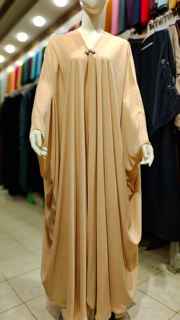 Arabian 3 Button Abaya – Butterfly Style-Luxury Batwing Modest Outerwear(All Colors Available) - Image 3