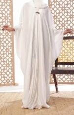 Arabian Butterfly Style Abaya | 3 Button Luxury - Image 2
