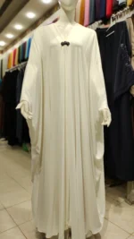 Arabian Butterfly Style Abaya | 3 Button Luxury - Image 4