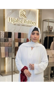 White Nikah Abaya | Ruhbey